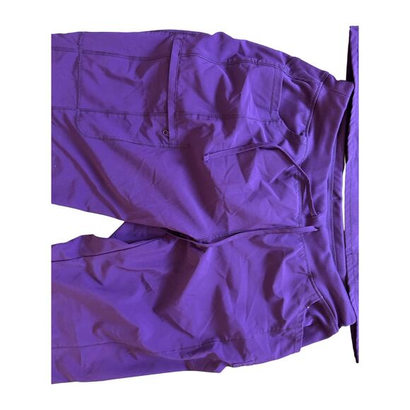 EUC Cherokee Infinity purple scrub set sz XL - Picture 2 of 10